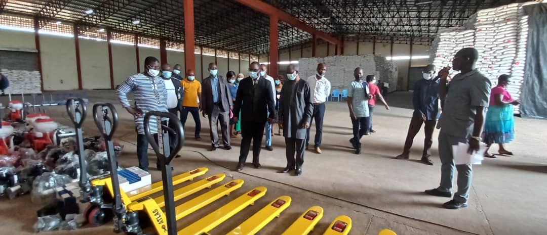  Lutte contre la faim au Togo: Le PAM offre du matériel à l’ANSAT et à l’ANADEB