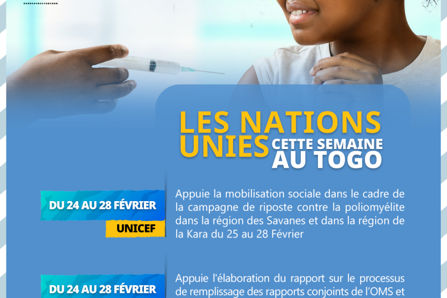 Les Nations Unies au Togo du 24 au 28 Février 2020