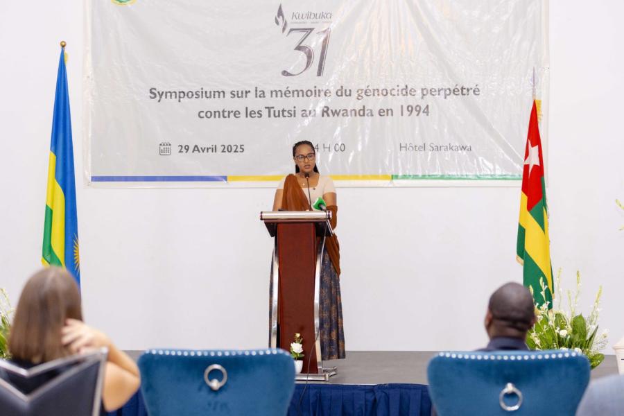 Discours de l’Ambassadeur du Rwanda au Togo, Son Excellence Mme Rosemary Mbabazi.
